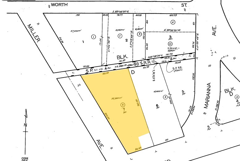 4007 Medford St, Los Angeles, CA à louer - Plan cadastral – Image 2 sur 6
