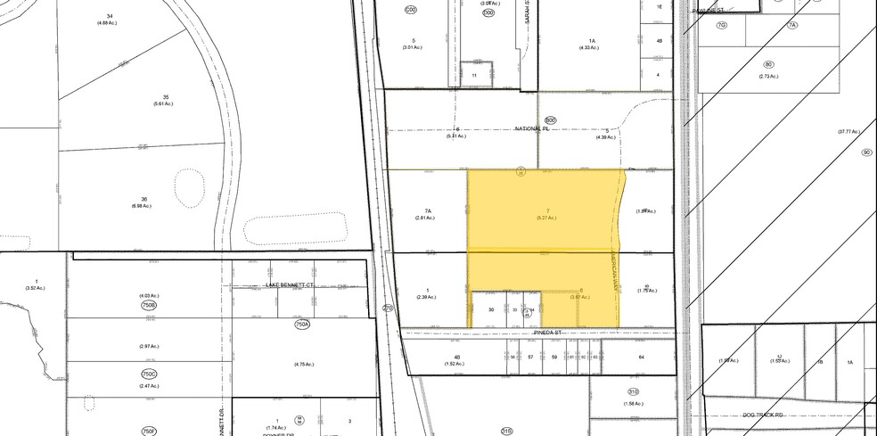 1260 American Way, Longwood, FL à louer - Plan cadastral – Image 2 sur 6