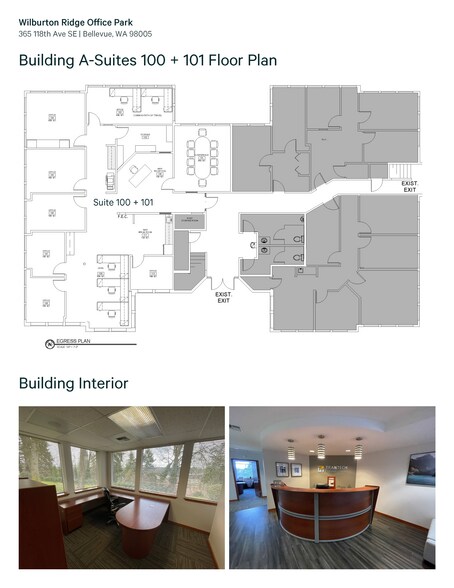 365 118th Ave SE, Bellevue, WA à vendre - Plan d’étage – Image 2 sur 8
