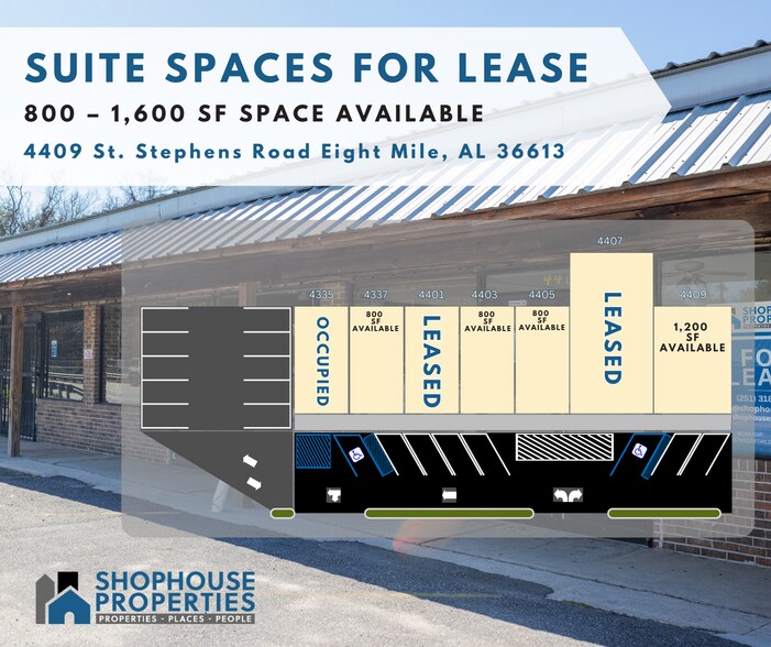 4409 Saint Stephens Rd, Eight Mile, AL à louer - Photo de l’immeuble – Image 1 sur 12