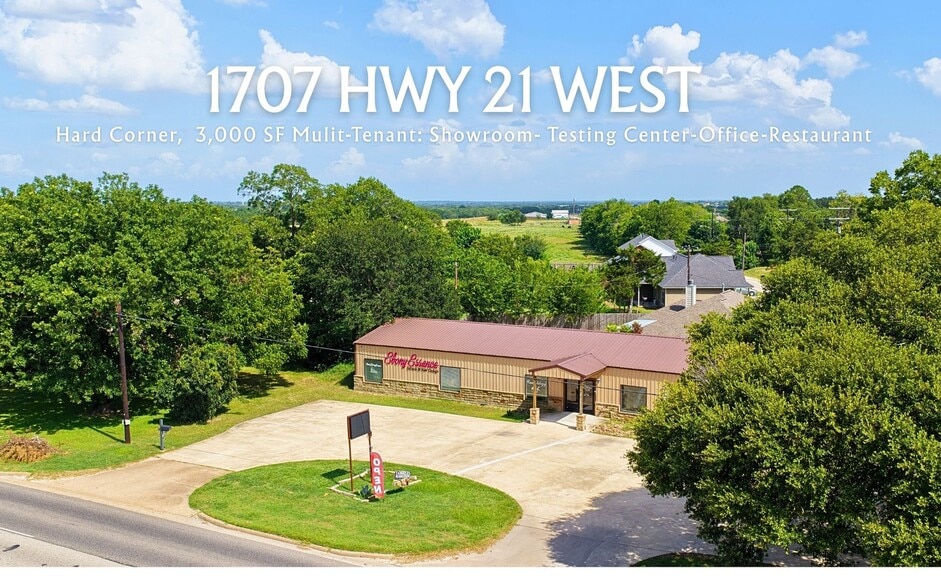 1707 State Highway 21 W, Caldwell, TX à vendre - Photo principale – Image 1 sur 18