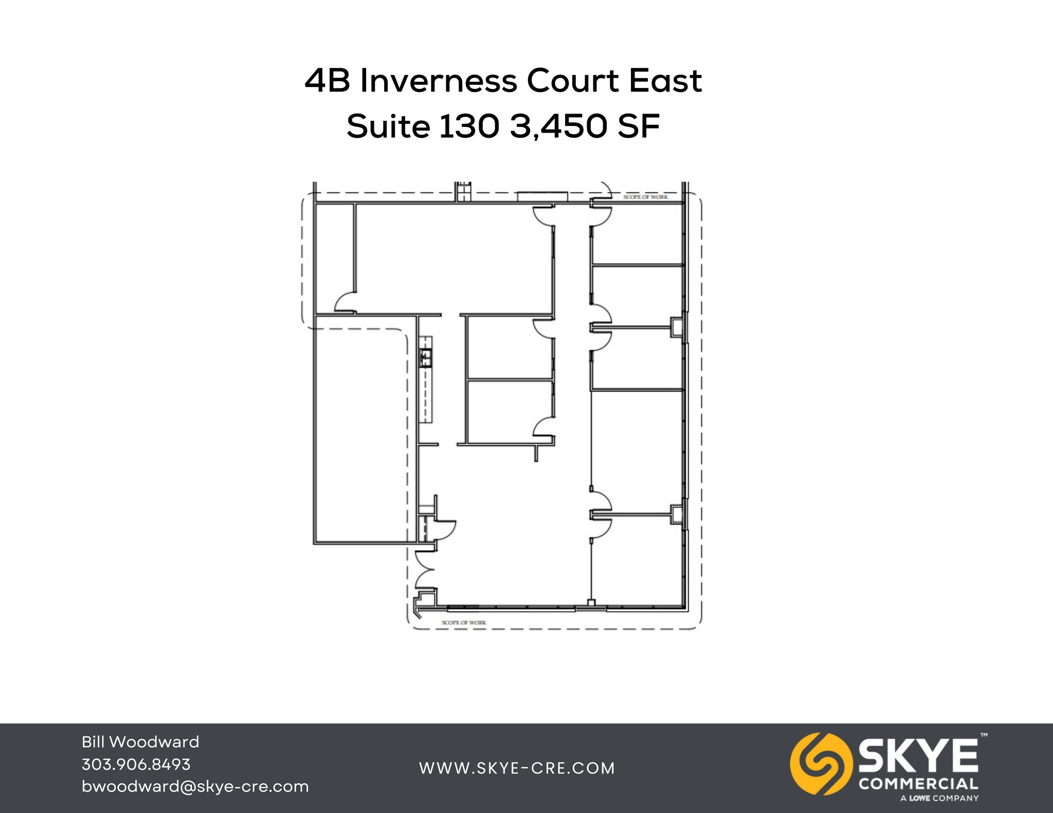 4 Inverness Ct E, Englewood, CO à louer Plan de site– Image 1 sur 1