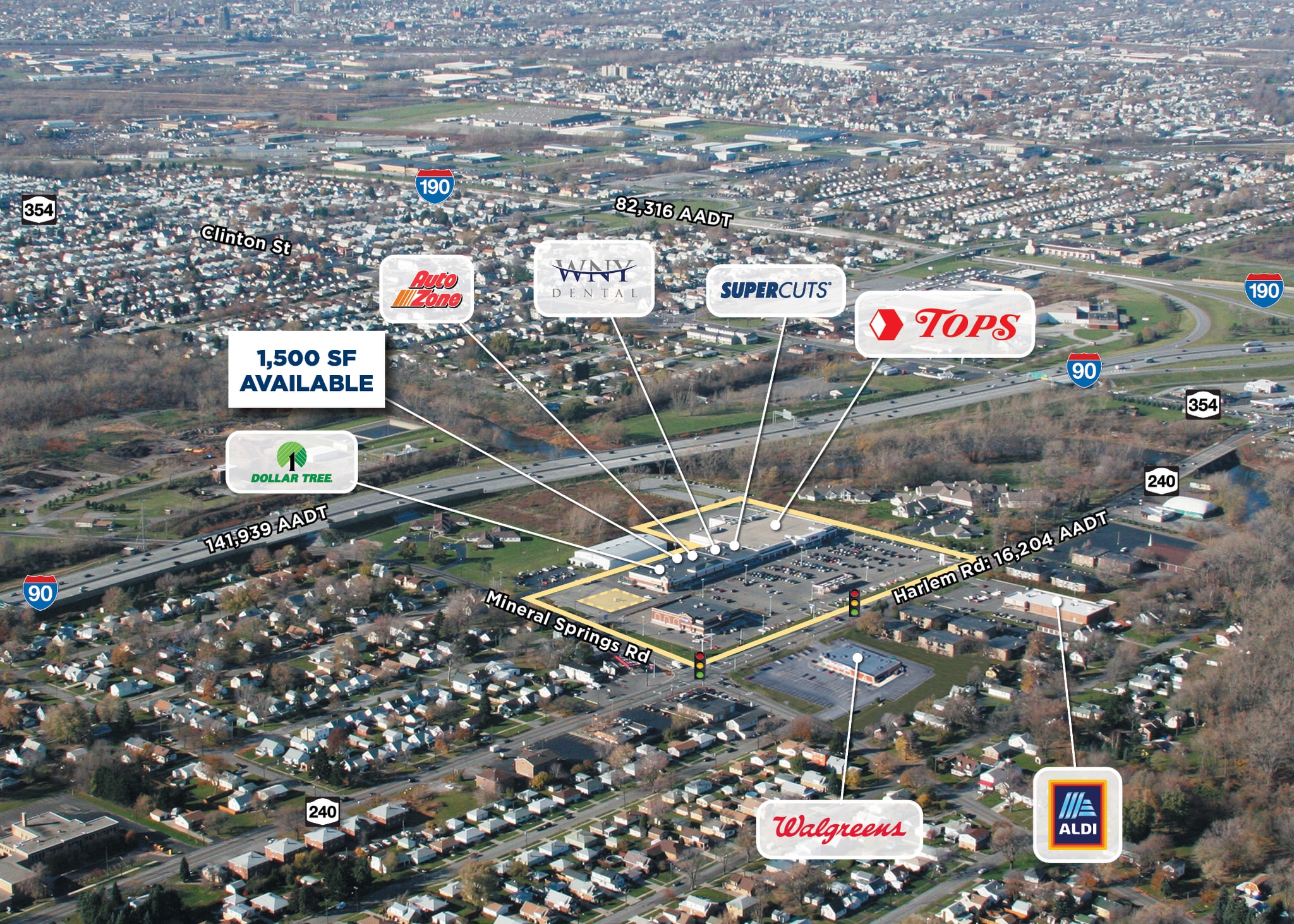 800-850 Harlem Rd, West Seneca, NY à louer Photo de l’immeuble– Image 1 sur 1