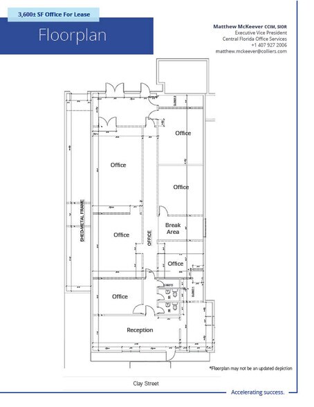 750 Clay St, Winter Park, FL à louer - Plan d’étage – Image 2 sur 2