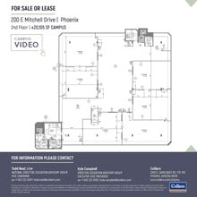 200 E Mitchell Dr, Phoenix, AZ à vendre Plan d’étage– Image 1 sur 2