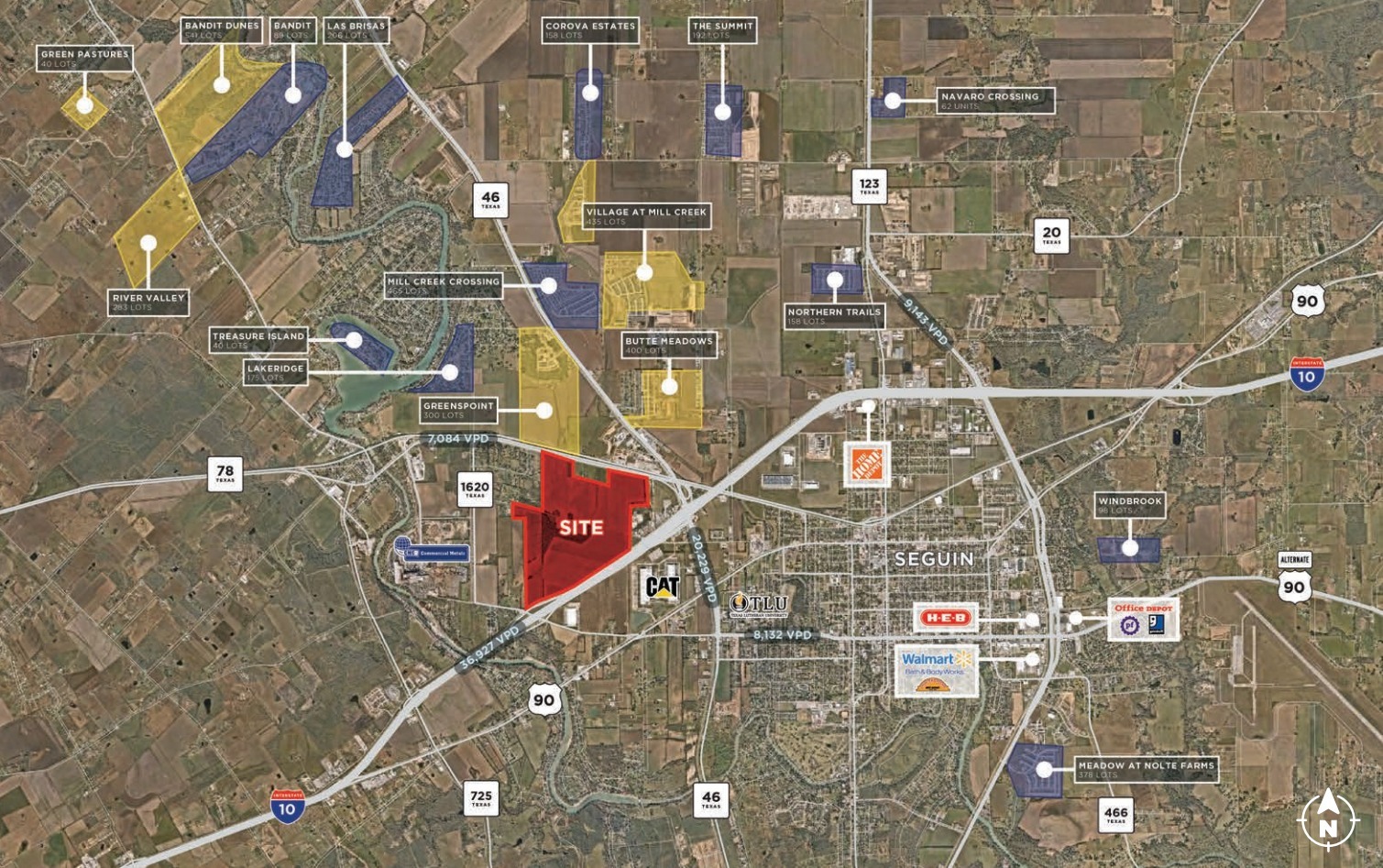 NWC I-10 & Highway 46, Seguin, TX à vendre Photo de l’immeuble– Image 1 sur 3