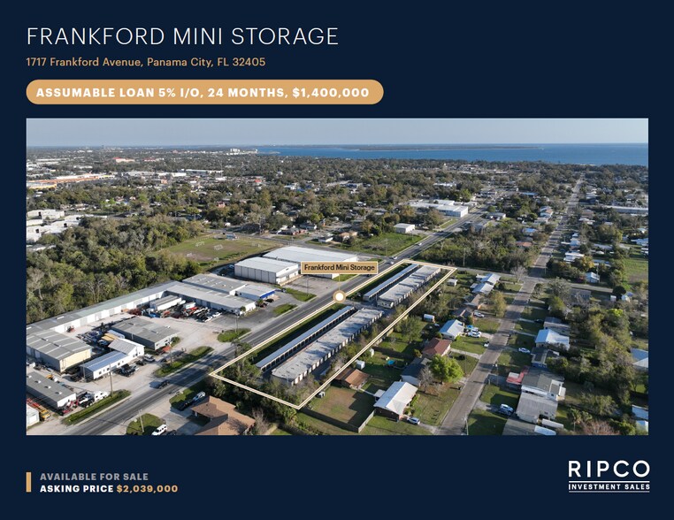 1717 Frankford Ave, Panama City, FL à vendre - Photo principale – Image 1 sur 20