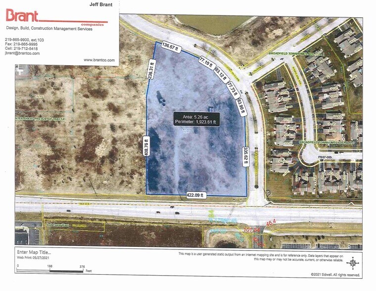 Broadway, Merrillville, IN à vendre - Aérien – Image 3 sur 4