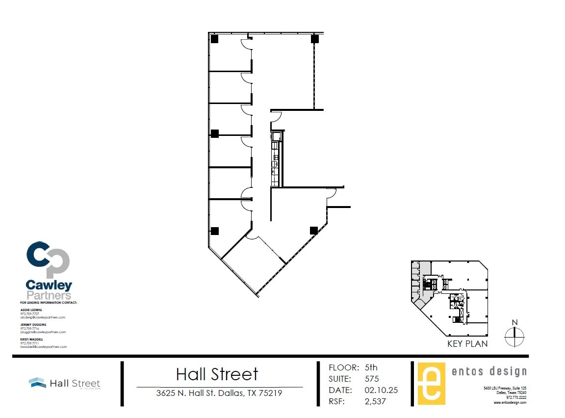 3625 N Hall St, Dallas, TX à louer Plan d’étage– Image 1 sur 4
