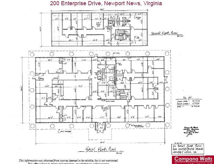 200 Enterprise Dr, Newport News, VA à vendre - Plan d’étage – Image 3 sur 3
