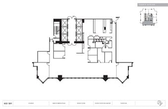 600 Peachtree St NE, Atlanta, GA à louer Plan d’étage– Image 1 sur 1