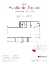 2150 Point Blvd, Elgin, IL à louer Plan d’étage– Image 1 sur 4