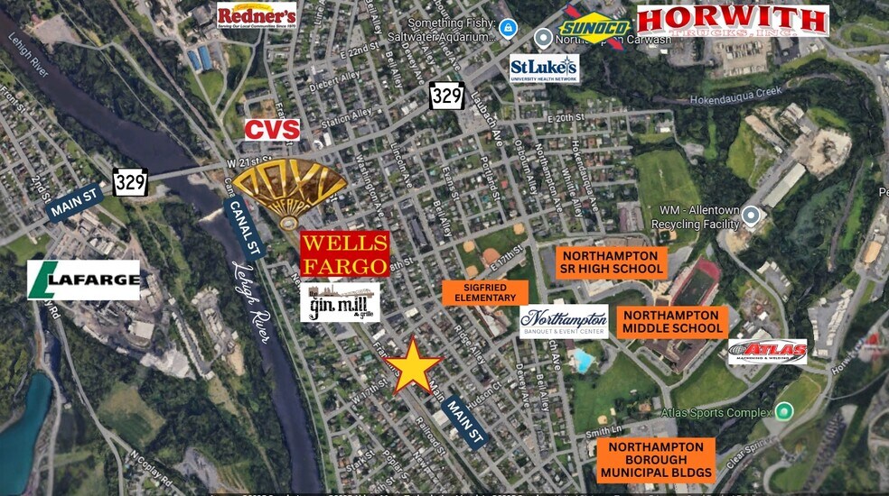 1620 Main St, Northampton, PA à louer - Photo de l’immeuble – Image 2 sur 11