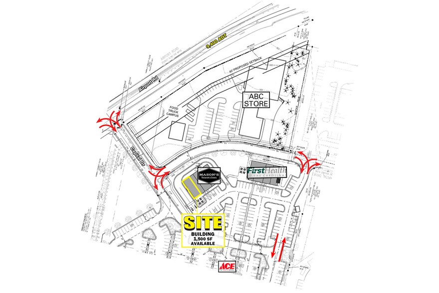 Airport Rd & Capital dr, Carthage, NC à louer - Plan de site – Image 3 sur 5