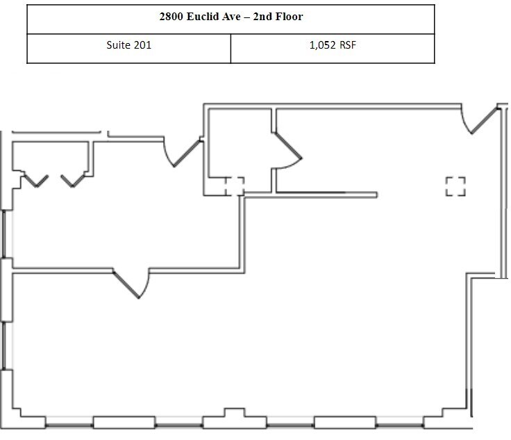2728 Euclid Ave, Cleveland, OH à louer Photo de l’immeuble– Image 1 sur 1
