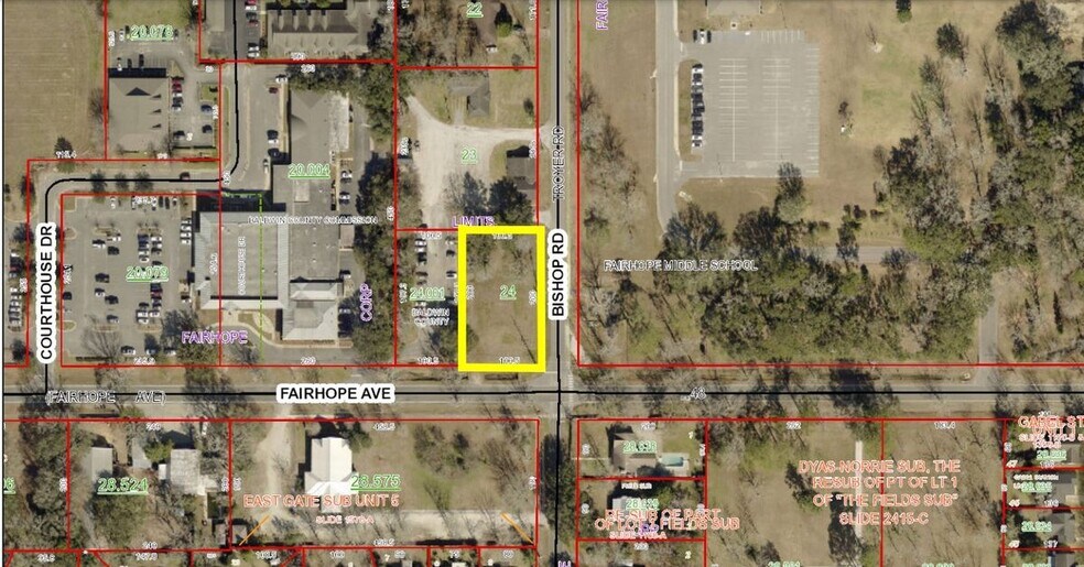 8477 Fairhope Ave, Fairhope, AL à vendre - Plan cadastral – Image 2 sur 3