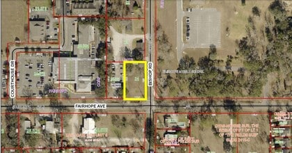 8477 Fairhope Ave, Fairhope, AL - VUE AÉRIENNE vue de carte