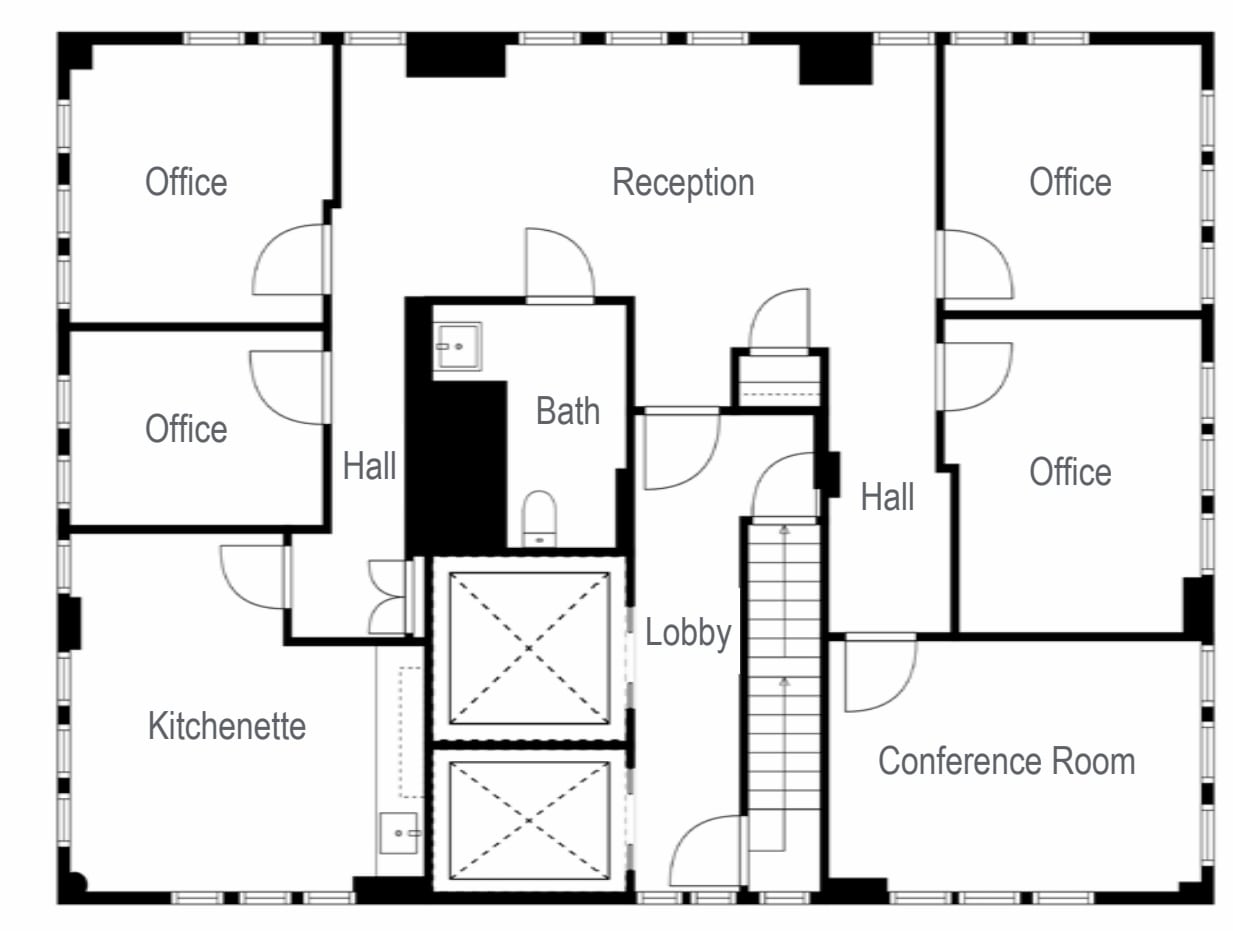 409 13th St, Oakland, CA à louer Plan d’étage– Image 1 sur 1