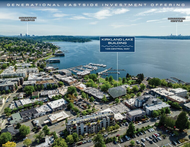 105 Central Way, Kirkland, WA à vendre - Photo de l’immeuble – Image 1 sur 26
