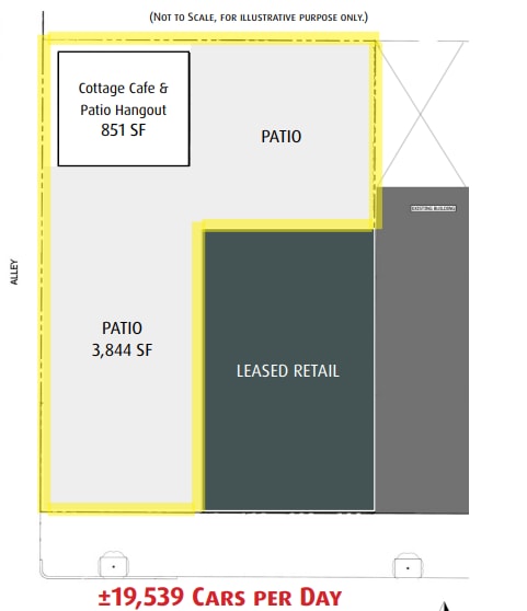 3124-30 University Ave, San Diego, CA à louer Plan d’étage– Image 1 sur 1