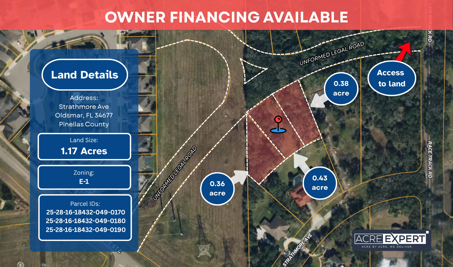 Strathmore Ave, Oldsmar, FL à vendre Photo principale– Image 1 sur 4