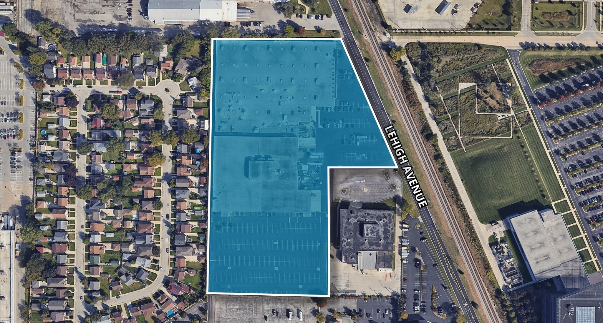 7410 Lehigh Ave, Niles, IL à louer Plan cadastral– Image 1 sur 2