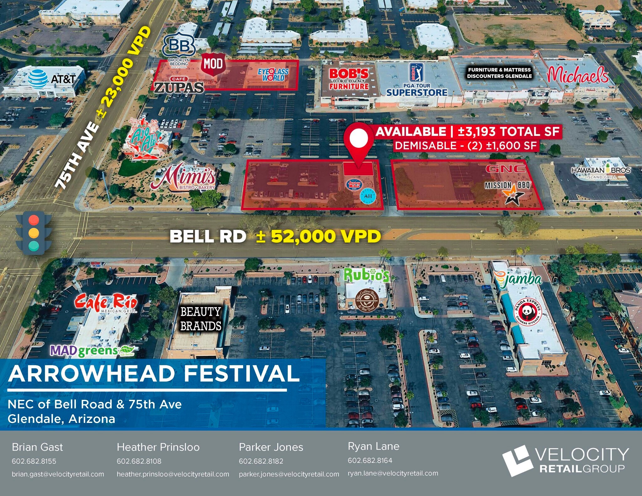 7320-7340 W Bell Rd, Glendale, AZ à louer Photo de l’immeuble– Image 1 sur 8