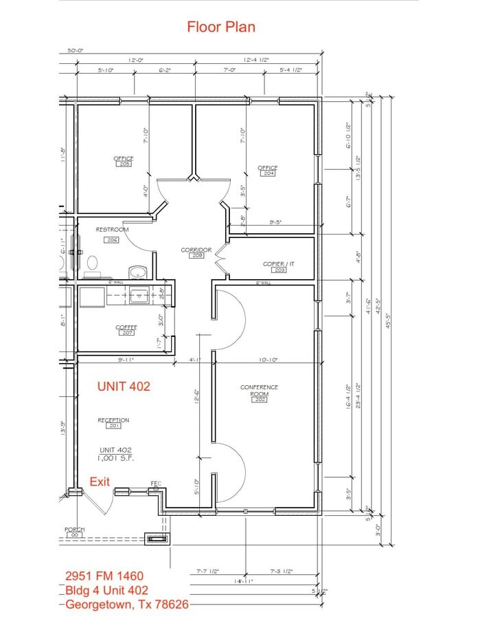 2951 FM 1460, Georgetown, TX 78626 - Lot 402 -  - Plan d’étage - Image 1 of 1