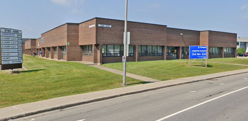 4700-4800 Boul Thimens, Montréal, QC à louer - Photo de l’immeuble – Image 2 sur 3