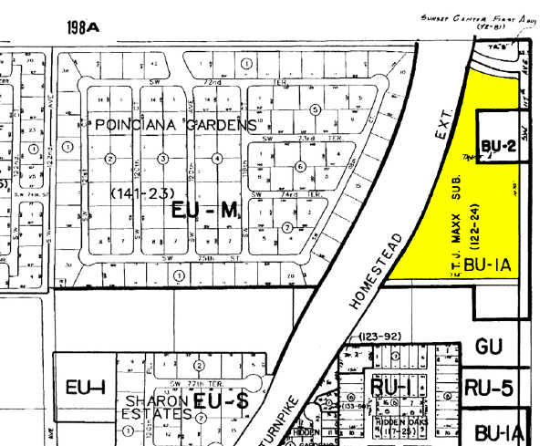 7200-7580 SW 117th Ave, Miami, FL à louer - Plan cadastral – Image 2 sur 45