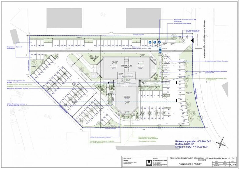 Bureau dans Blagnac à louer - Plan d’étage – Image 3 sur 7