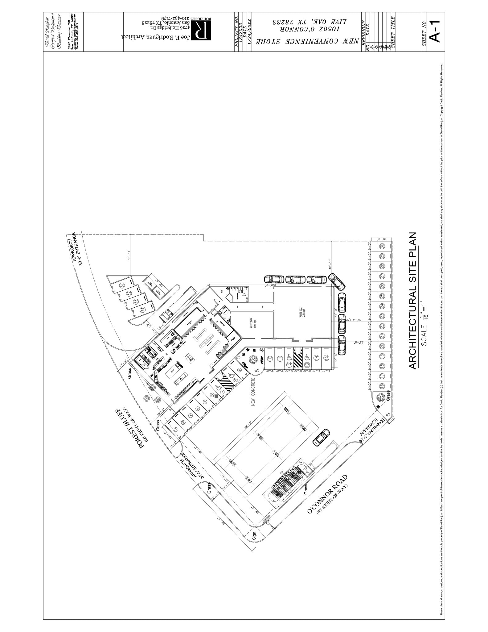 10502 O'Connor Rd, Live Oak, TX à louer Plan de site– Image 1 sur 1