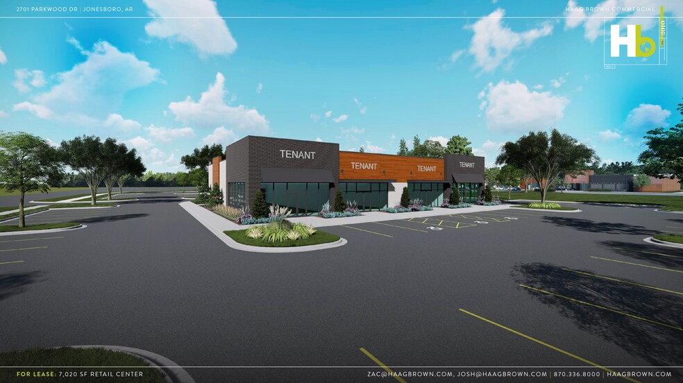Corner of Fair Park Blvd. & Parkwood Dr, Jonesboro, AR à louer - Photo de l’immeuble – Image 3 sur 5