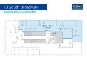 10 S Broadway, Saint Louis, MO à louer Plan d’étage– Image 1 sur 1