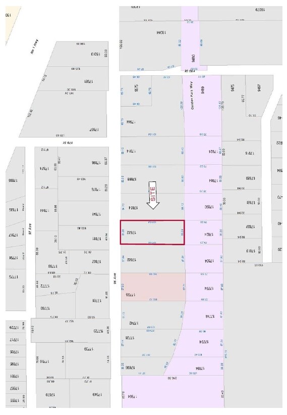 17832 96th Ave, Surrey, BC à louer Plan cadastral– Image 1 sur 3