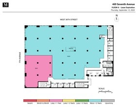 469 Seventh Ave, New York, NY à louer Plan de site– Image 2 sur 2