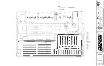 1530 S Harbor Blvd, Fullerton, CA à louer Plan de site– Image 1 sur 2