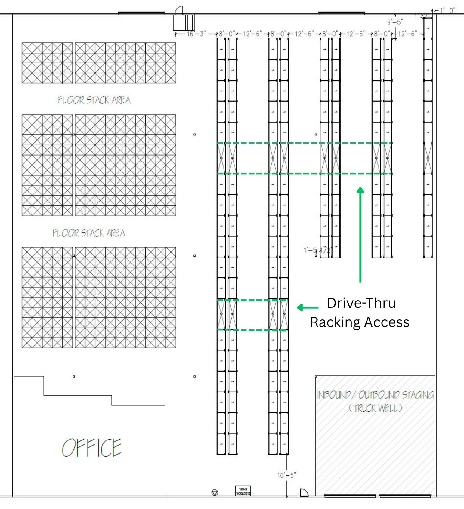 14027-14087 Borate St, Santa Fe Springs, CA à louer Plan d’étage– Image 1 sur 2