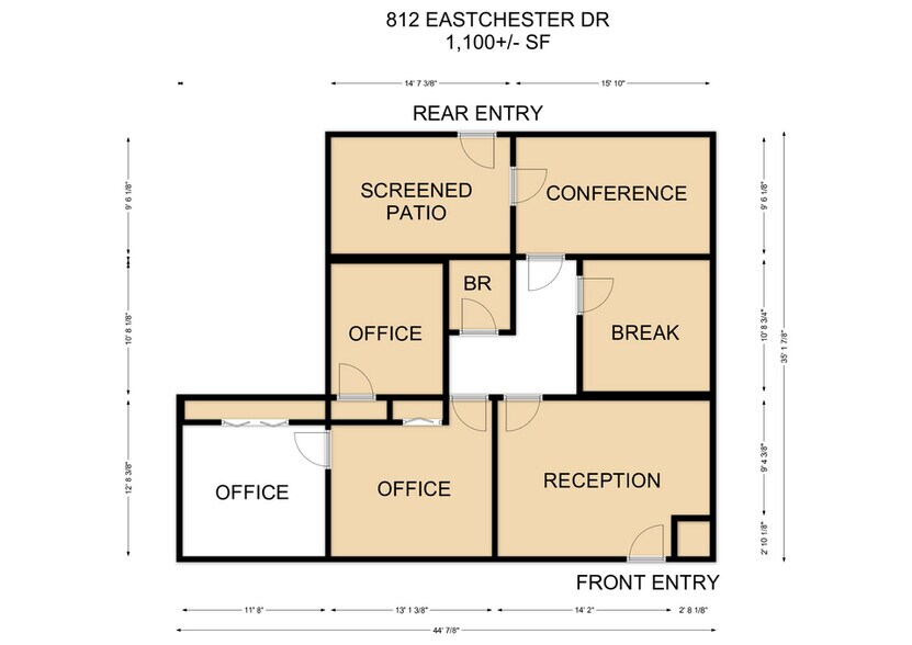 812 Eastchester Dr, High Point, NC à louer - Photo de l’immeuble – Image 2 sur 6