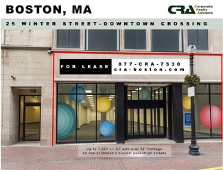 Plus de détails pour 17-33 Winter St, Boston, MA - Local commercial à louer