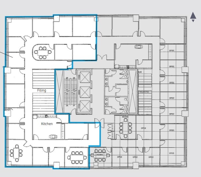 1015 4th St SW, Calgary, AB à louer Plan d’étage– Image 1 sur 1
