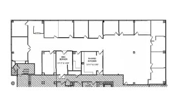 500 Chesterfield Ctr, Chesterfield, MO à louer Plan d’étage– Image 1 sur 3