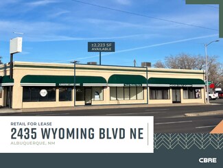 Plus de détails pour 2433-2439 Wyoming Blvd NE, Albuquerque, NM - Local commercial à louer