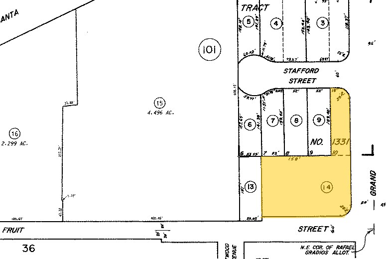 902 N Grand Ave, Santa Ana, CA à vendre - Plan cadastral – Image 2 sur 28