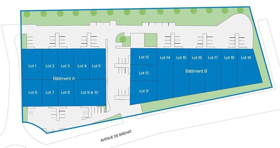 Local d’activités dans Villebon-sur-Yvette à louer - Plan d’étage – Image 3 sur 4