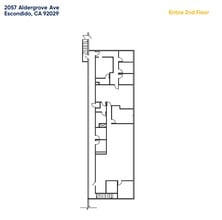 2057 Aldergrove Ave, Escondido, CA à louer Plan d’étage– Image 1 sur 1