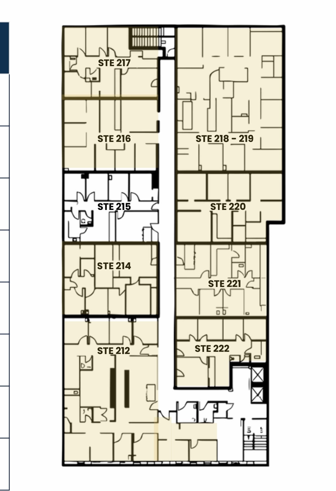 2480 Mission St, San Francisco, CA à louer Plan d’étage– Image 1 sur 1