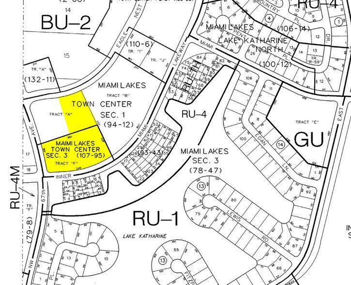 6625 Miami Lakes Dr, Miami Lakes, FL à vendre - Plan cadastral – Image 2 sur 21
