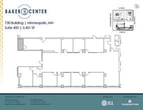 733 Marquette Ave, Minneapolis, MN à louer Plan d’étage– Image 1 sur 1