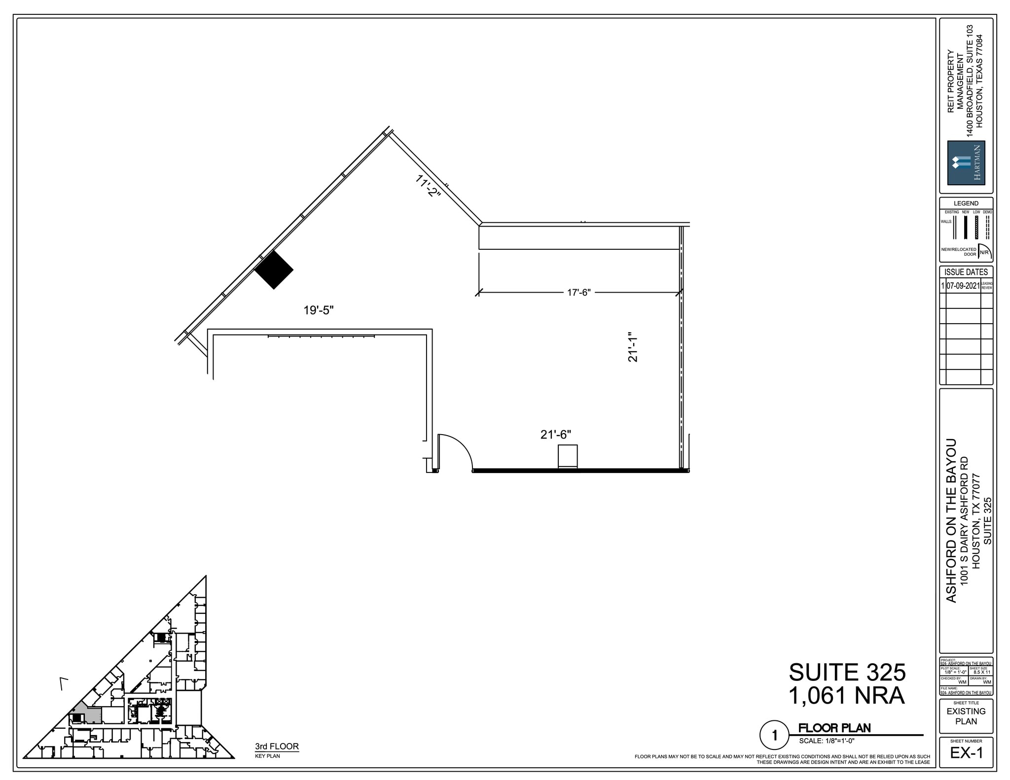 1001 S Dairy Ashford Rd, Houston, TX à louer Plan de site– Image 1 sur 1